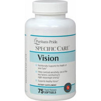 Puritan's Pride Specific Care Vision-75 Softgels