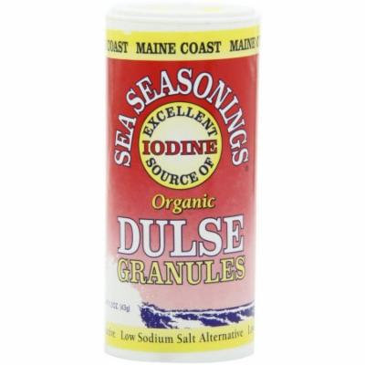 Maine Coast Dulse Granules Organic Sea Seasoning, 1.5 oz, (Pack of 4)