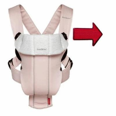 Baby Bjorn 023089USK Baby Carrier Original Light Pink And Grey One Free Safety R