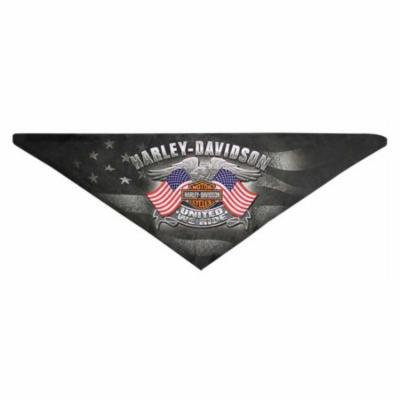Harley-Davidson Men's United We Ride 3-IN-1 Fleece Bandana, Black BAC12530