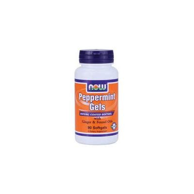 Now Foods Peppermint Gels, 90 Sgels (Pack of 2)