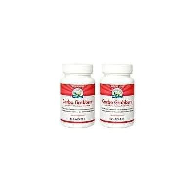 CARBO GRABBERS W/CHROMIUM (Pack of 2) 60 CAPSULES EACH
