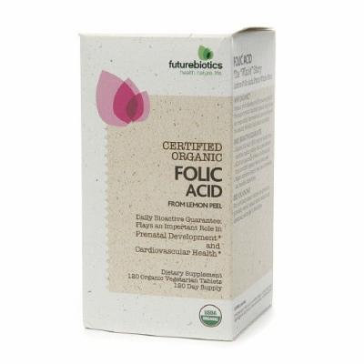 Futurebiotics Certified Organic Folic Acid 120 tab