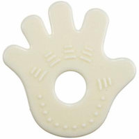 Simba Hand Silicone Teether, White