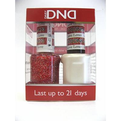 DND *Duo Gel* (Gel & Matching Polish) Glitter Set 470 - Love Letter