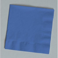 Touch of Color 150 Count Beverage Napkins True Blue