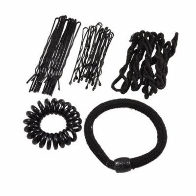 Hair Band Tie Ponytail Holder Bobby Pins Hairpins Hairs Styling Set