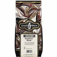 Steep & Brew Breakfast Blend Ground Coffee, 12 oz
