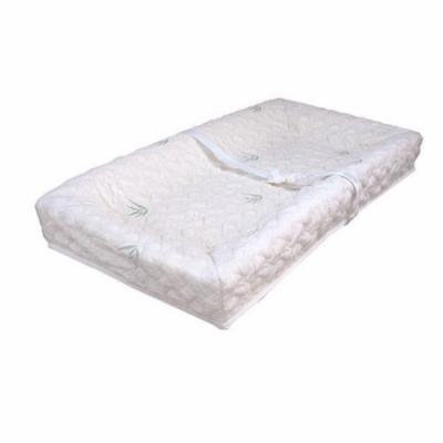 La Baby 4 Sided Pad with Organic Cotton Quilted Cover, Tan, 32