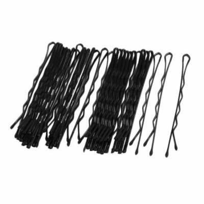 28 Pcs Black Metal Ponytail Updo Hairstyle Bobby Pin Hair Clip Holder 6cm