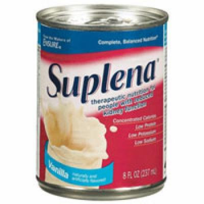 Suplena With Carb Steady Liquid Better Kidney Function - 8 Oz, 24 Ea