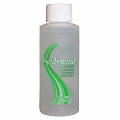 Freshscent All In One-Shampoo/shave Gel/body Wash (pack Of 96)