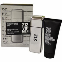 212 Vip Set-Edt Spray 3.4 Oz & Shower Gel 3.4 Oz By Carolina Herrera