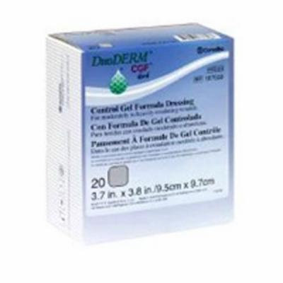 Duoderm Cgf Sterile Dressing 4 Inches X 4 Inches - 20 Ea
