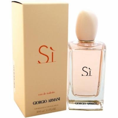 Giorgio Armani Si for Women Eau de Toilette, 3.4 oz