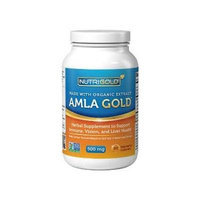 Organic Amla GOLD - Antioxidant Support - 500 mg (90 veg. capsules) + Free Complimentary Vitamin E Moisturizing Lip Balm