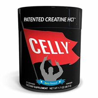 Celly Patented Pure Creatine HCl Powder, Berry Flavored, 750 mg, 48 Servings