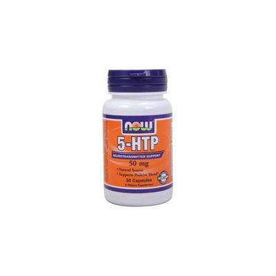Now Foods 5-HTP, 30 Caps 50Mg (Pack of 2)