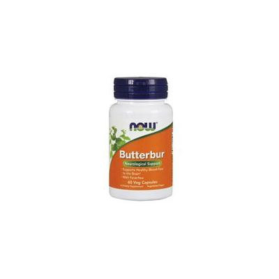 Now Foods Butterbur, 60 Vcaps 75 mg (Pack of 2)