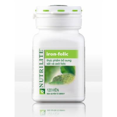 Amway Nutrilite Iron - Folic, 01 Box X 120 Tablets