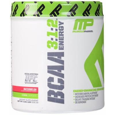 Muscle Pharm BCAA Energy Powder, Watermelon, 0.51 Pound