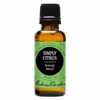 Simply Citrus Synergy Blend Essential Oil by Edens Garden (Blood Orange, Grapefruit, Lemon, Mandarin, Spearmint, and Sweet Orange)- 30 ml