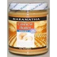 Maranatha Natural Foods Cashew Butter Roasted No Salt 8 oz. (Pack of 12)