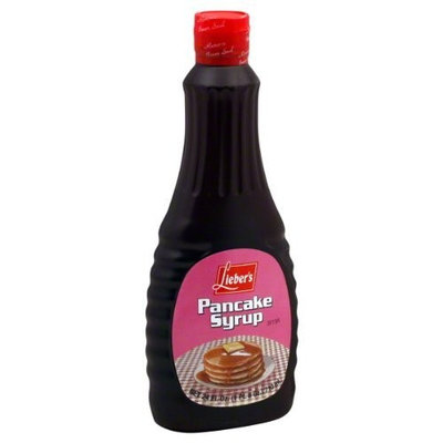 Liebers Syrup, Pancake, Regular, Passover, 24-Ounce (Pack of 4)