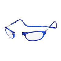 CliC Adjustable Front Connect Reader, 2.50 Strength, Blue Frame