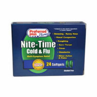 Kpp Nite Time Cold And Flu Multi Symptom Relief Softgels - 24 Ea