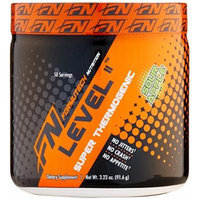 Formutech Nutrition Level II Super Thermogenic, Clean Energy Pre Workout Fat Burner with Appetite Suppression, Sour Apple, 50 Servings