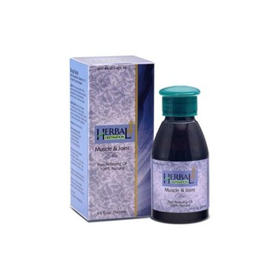 Muscle & Joint Hrx Topical Pain Relieving Oil, 3.4 oz, Herbal Destination