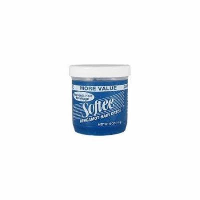 Softee Bergamot Hair Dressing Product, Blue, 5 Ounce
