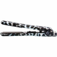 HerStyler Hair Straightener, Turquoise Leopard