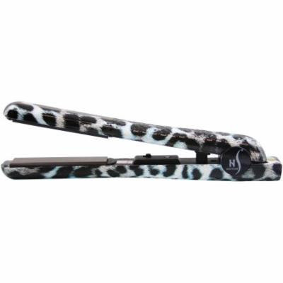 HerStyler Hair Straightener, Turquoise Leopard