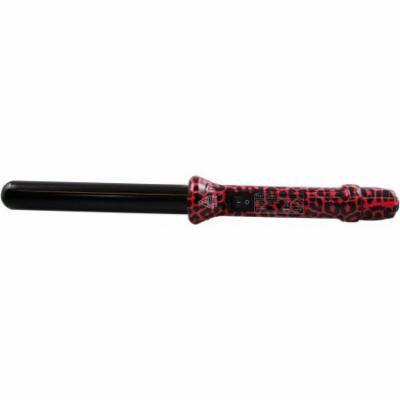 HerStyler G25 Hair Curling Wand, Pink Leopard