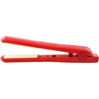 HerStyler Colorful Seasons Hair Straightener, Red