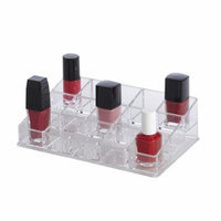 Clearly Chic 15 Compartment Nail Polish Organizer