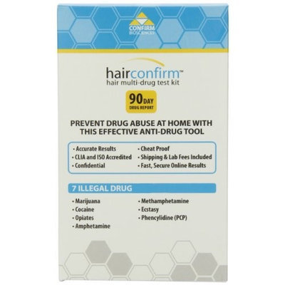 Hairconfirm Hair Confirm Hair Follicle Multi-Drug Test Kit, Regular, 1 kit