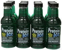 Adv Nutrient Sci Int Advanced Nutrient Science Protein Ice - 20fl oz Bottles Blue Raspberry Protein