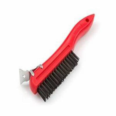 TEKTON 7074 Shoe Handle Wire Brush Multi-Colored