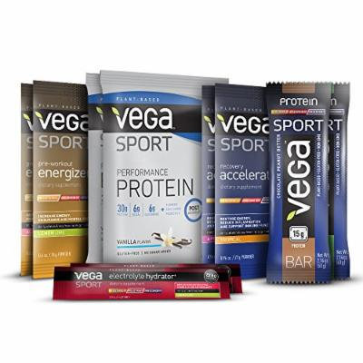 Vega Sport Protein and Supplements Variety Pack, 10 Count