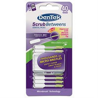 DenTek Scrub Betweens Dental Picks, 40 ea