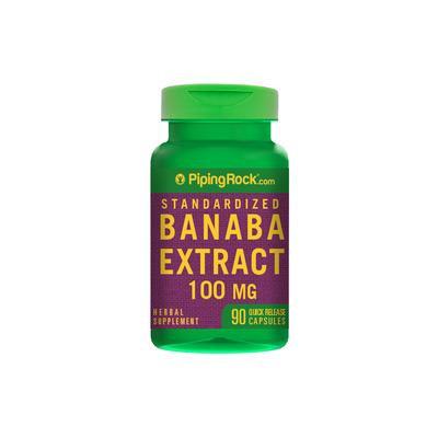 Banaba Extract 100 mg 90 capsules (2% Corosolic Acid)