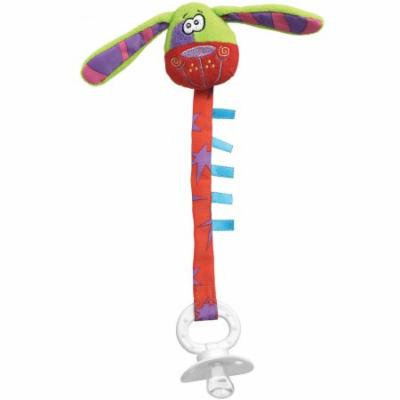 Playgro Zany Zoo Dog Pacifier Clip