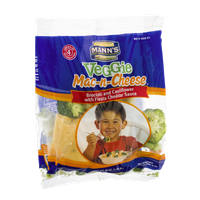 Mann's Veggie Mac-n-Cheese Broccoli and Cauliflower with Fiesta Cheddar Sauce