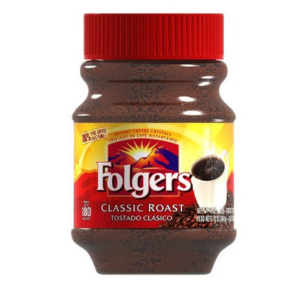 Folgers Classic Roast Instant Coffee 12-oz.