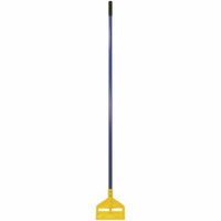 Rubbermaid Commercial Invader Blue/Yellow Fiberglass Side-Gate Wet-Mop Handle, 60