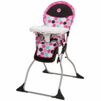 Disney Simple Fold Plus High Chair, Minnie Dottie