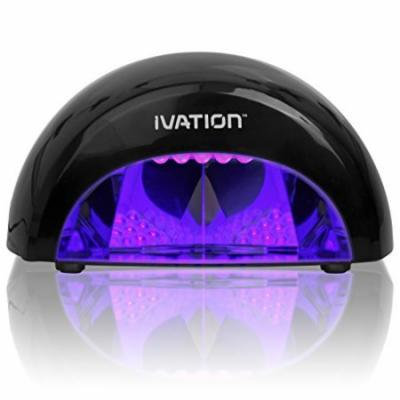 Nail Polish LED Light 12W Dryer Acrylic Gel Shellac Manicure Curing Lamp - Safer Than Traditional UV Lamps - Portable w/ One Touch Presets - Automatic Shutoff